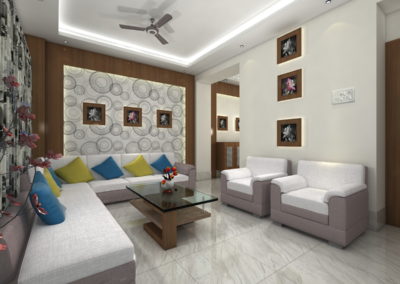 Interiors of residence at Gurgaon